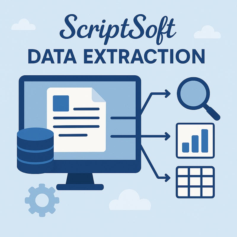 ScriptSoft Data Extraction Banner Image